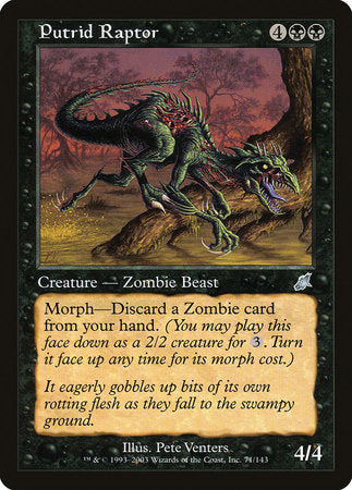Putrid Raptor [Scourge] | Good Games Cannington