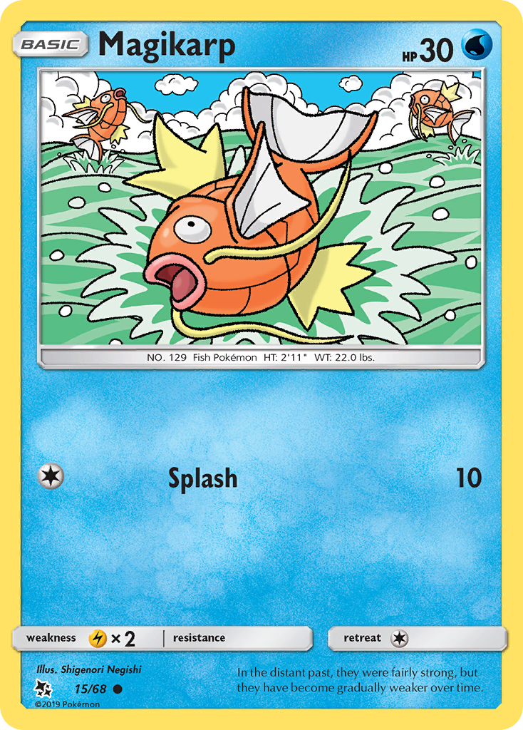 Magikarp (15/68) [Sun & Moon: Hidden Fates] | Good Games Cannington