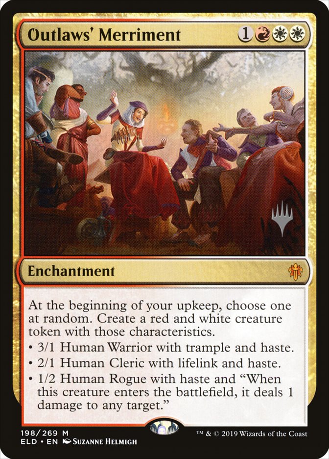 Outlaws' Merriment (Promo Pack) [Throne of Eldraine Promos] | Good Games Cannington