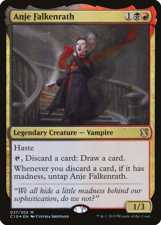 Anje Falkenrath [Commander 2019] | Good Games Cannington
