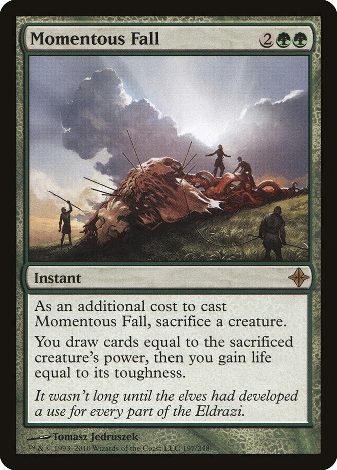 Momentous Fall [Rise of the Eldrazi] | Good Games Cannington