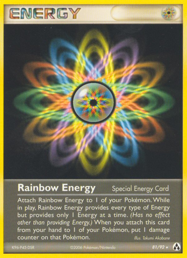 Rainbow Energy (81/92) [EX: Legend Maker] | Good Games Cannington