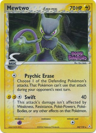 Mewtwo (24/110) (Delta Species) (Stamped) [EX: Holon Phantoms] | Good Games Cannington