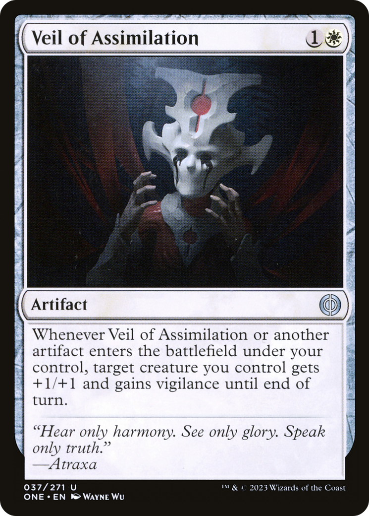 Veil of Assimilation [Phyrexia: All Will Be One] | Good Games Cannington