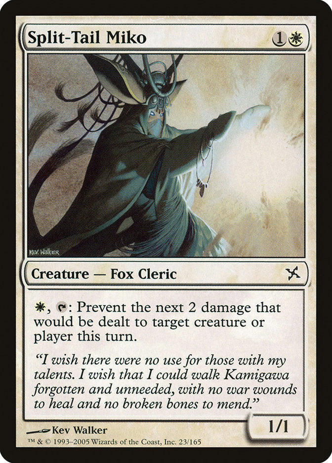 Split-Tail Miko [Betrayers of Kamigawa] | Good Games Cannington