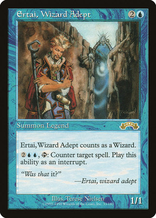 Ertai, Wizard Adept [Exodus] | Good Games Cannington