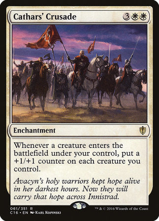Cathars' Crusade [Commander 2016] | Good Games Cannington