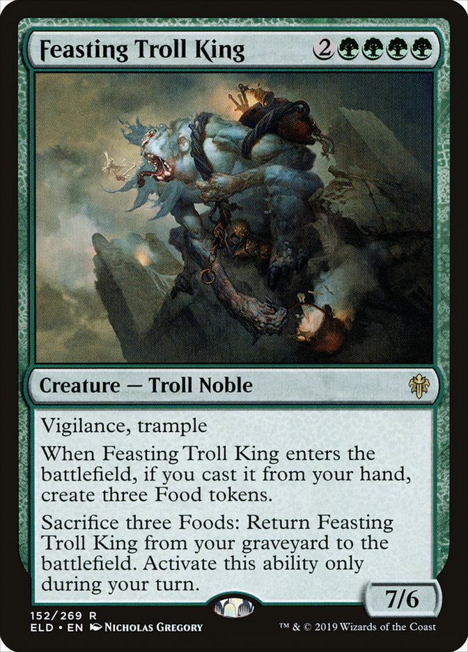 Feasting Troll King [Throne of Eldraine] | Good Games Cannington