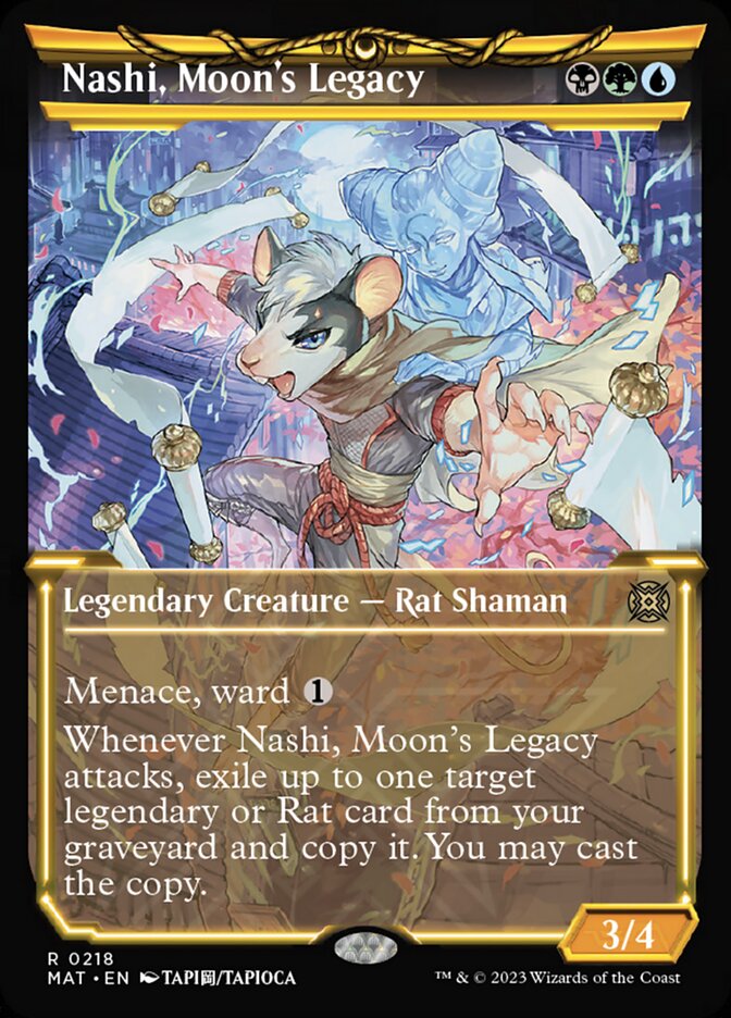 Nashi, Moon's Legacy (Showcase Halo Foil) [March of the Machine: The Aftermath] | Good Games Cannington