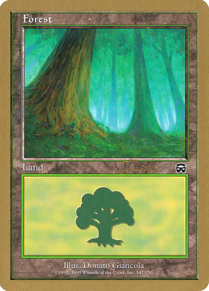 Forest (jt347a) (Jan Tomcani) [World Championship Decks 2001] | Good Games Cannington