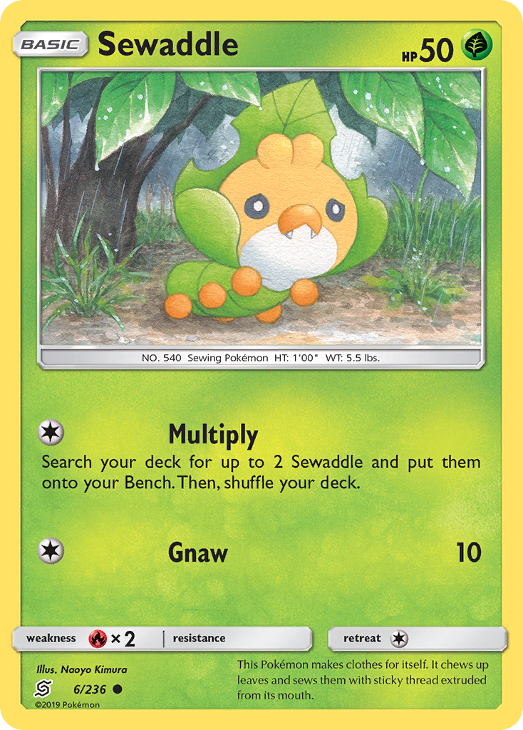 Sewaddle (6/236) [Sun & Moon: Unified Minds] | Good Games Cannington