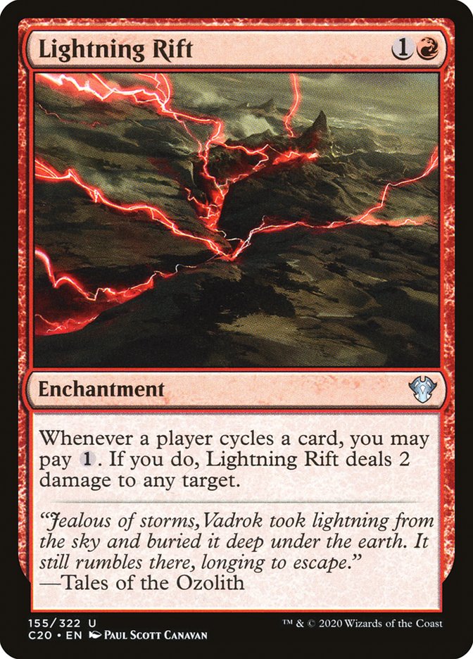 Lightning Rift [Commander 2020] | Good Games Cannington