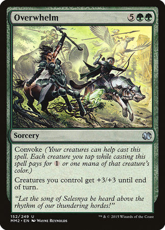 Overwhelm [Modern Masters 2015] | Good Games Cannington