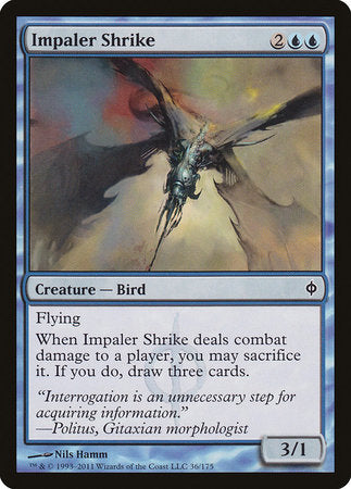 Impaler Shrike [New Phyrexia] | Good Games Cannington