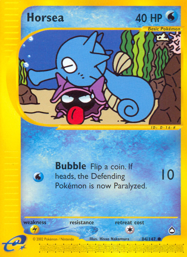 Horsea (84/147) [Aquapolis] | Good Games Cannington