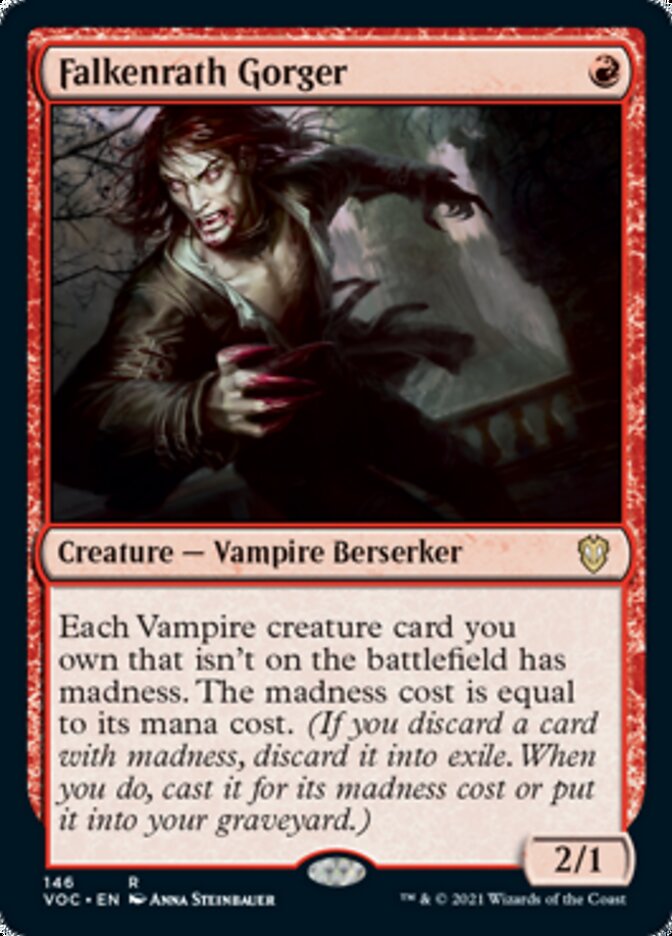 Falkenrath Gorger [Innistrad: Crimson Vow Commander] | Good Games Cannington