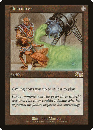 Fluctuator [Urza's Saga] | Good Games Cannington