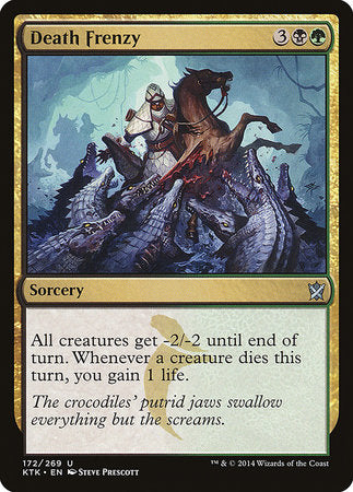 Death Frenzy [Khans of Tarkir] | Good Games Cannington