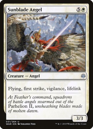 Sunblade Angel [War of the Spark] | Good Games Cannington