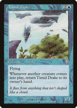 Timid Drake [Mercadian Masques] | Good Games Cannington