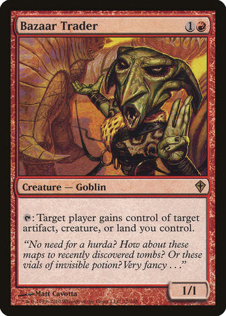 Bazaar Trader [Worldwake] | Good Games Cannington