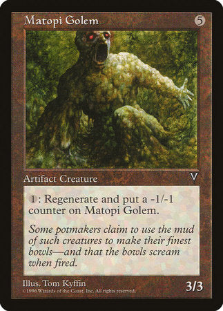 Matopi Golem [Visions] | Good Games Cannington