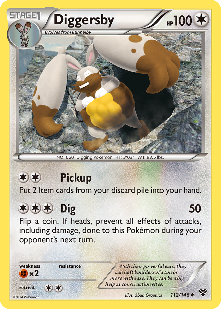 Diggersby (112/146) [XY: Base Set] | Good Games Cannington