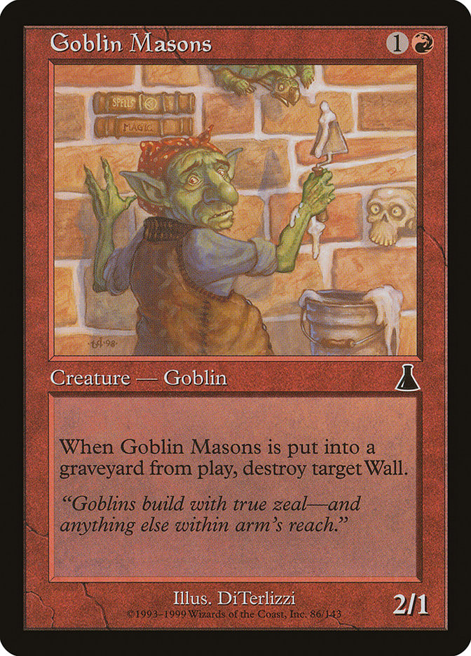 Goblin Masons [Urza's Destiny] | Good Games Cannington