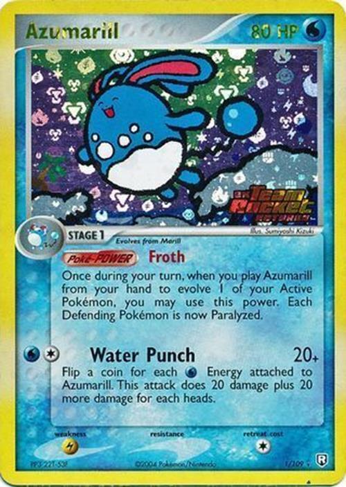 Azumarill (1/109) (Stamped) [EX: Team Rocket Returns] | Good Games Cannington