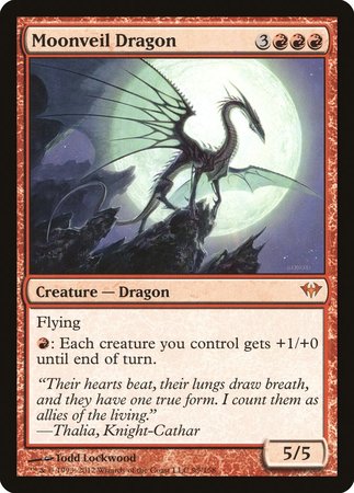 Moonveil Dragon [Dark Ascension] | Good Games Cannington