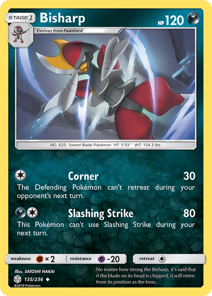 Bisharp (135/236) [Sun & Moon: Cosmic Eclipse] | Good Games Cannington