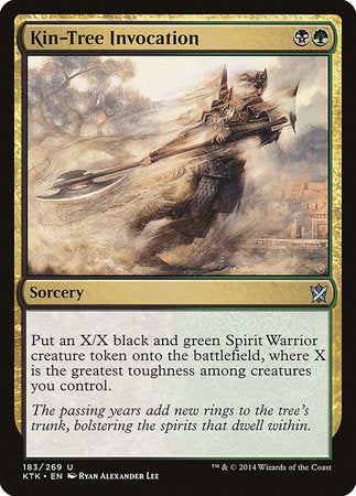 Kin-Tree Invocation [Khans of Tarkir] | Good Games Cannington
