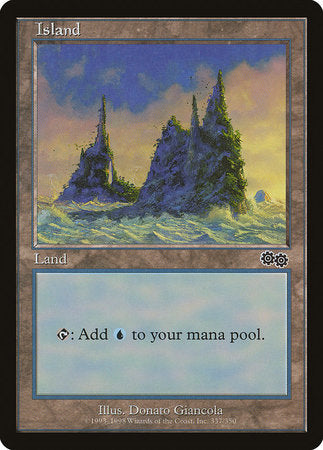 Island (337) [Urza's Saga] | Good Games Cannington