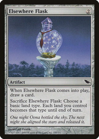 Elsewhere Flask [Shadowmoor] | Good Games Cannington