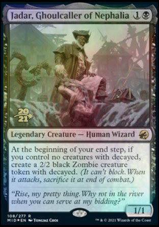 Jadar, Ghoulcaller of Nephalia [Innistrad: Midnight Hunt Prerelease Promos] | Good Games Cannington