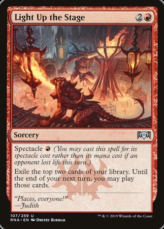 Light Up the Stage [Ravnica Allegiance] | Good Games Cannington