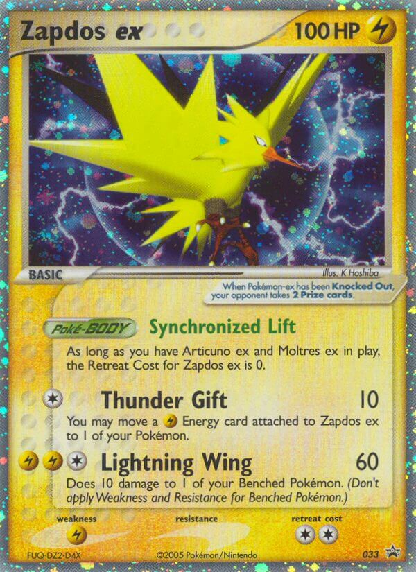 Zapdos ex (033) [Nintendo: Black Star Promos] | Good Games Cannington