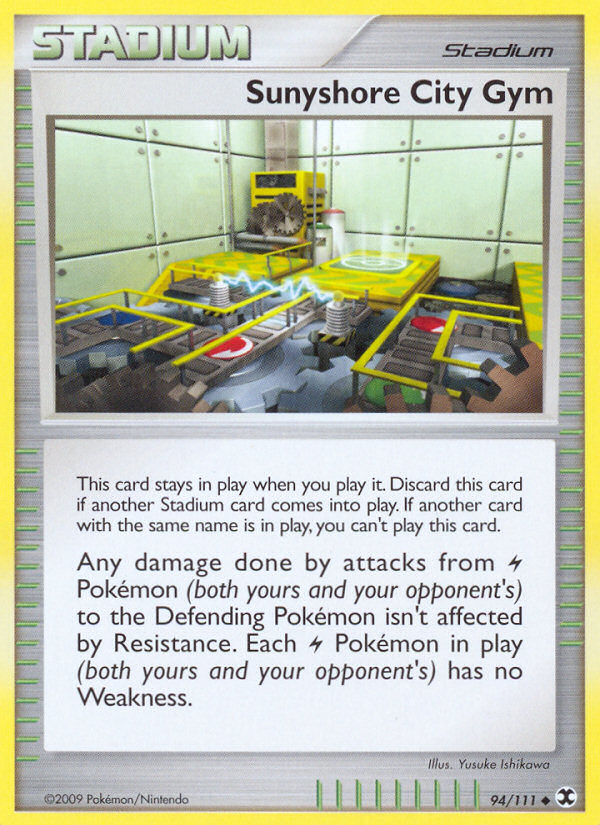 Sunyshore City Gym (94/111) [Platinum: Rising Rivals] | Good Games Cannington