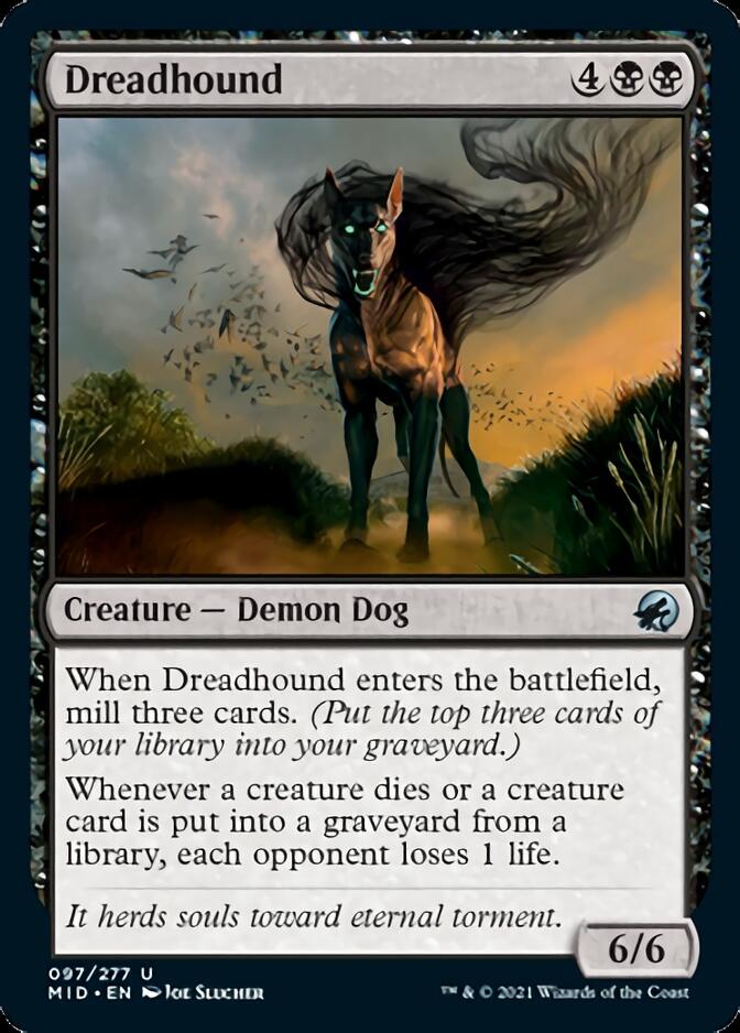 Dreadhound [Innistrad: Midnight Hunt] | Good Games Cannington