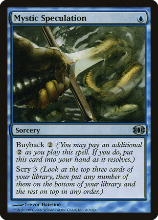 Mystic Speculation [Future Sight] | Good Games Cannington
