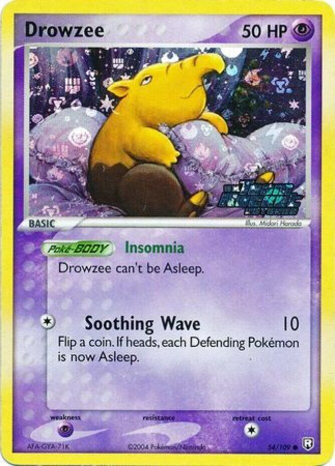 Drowzee (54/109) (Stamped) [EX: Team Rocket Returns] | Good Games Cannington
