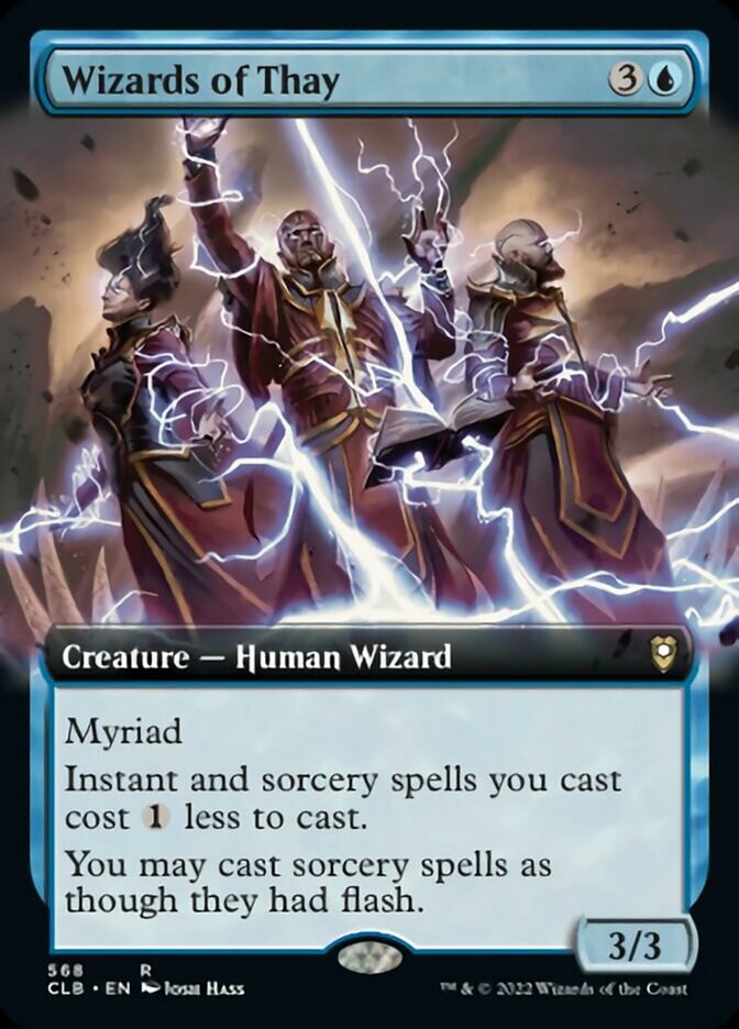 Wizards of Thay (Extended Art) [Commander Legends: Battle for Baldur's Gate] | Good Games Cannington