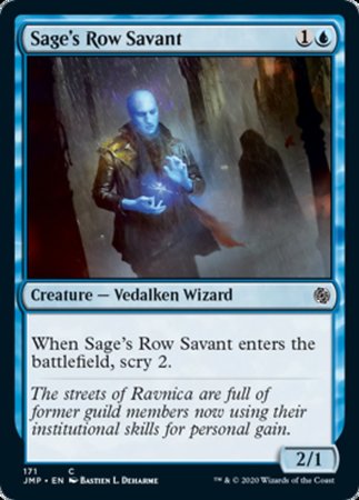 Sage's Row Savant [Jumpstart] | Good Games Cannington