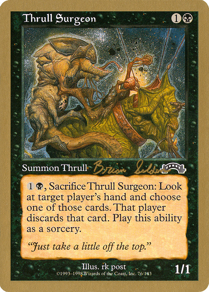 Thrull Surgeon (Brian Selden) [World Championship Decks 1998] | Good Games Cannington
