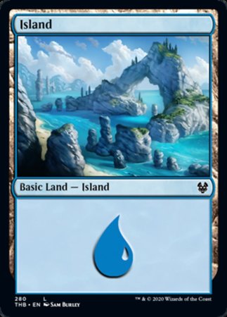 Island (280) [Theros Beyond Death] | Good Games Cannington