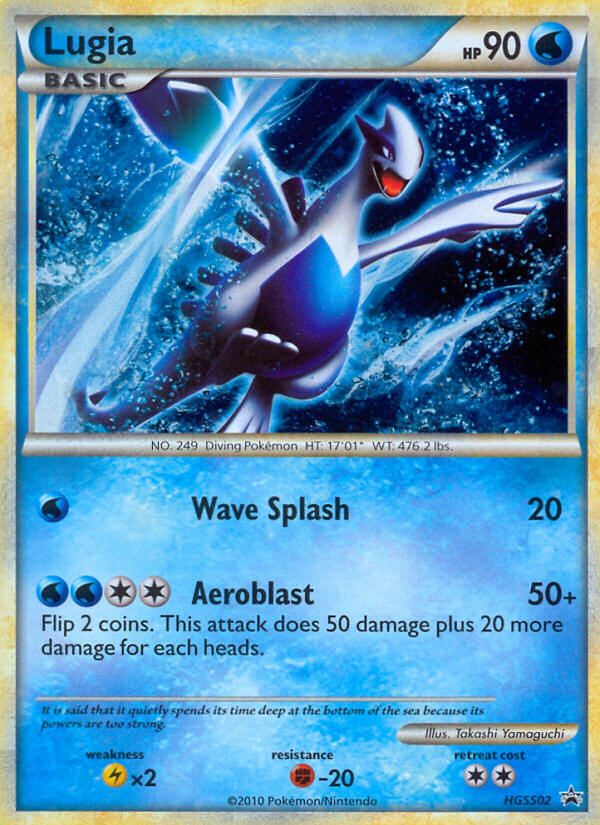 Lugia (HGSS02) [HeartGold & SoulSilver: Black Star Promos] | Good Games Cannington