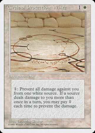 Circle of Protection: White [Fourth Edition] | Good Games Cannington