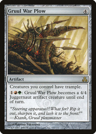Gruul War Plow [Guildpact] | Good Games Cannington
