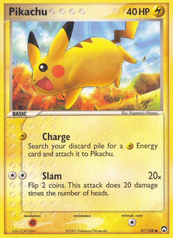Pikachu (57/108) [EX: Power Keepers] | Good Games Cannington