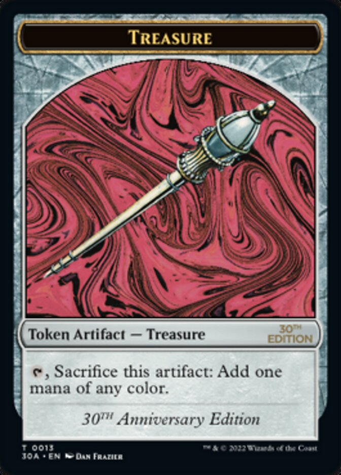Treasure Token (013) [30th Anniversary Tokens] | Good Games Cannington